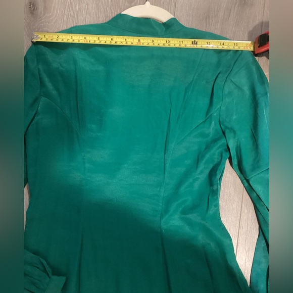 NWOT Anthropologie Gina Keyhole Dress by Moulinette Soeurs Green Size 2 - Picture 12 of 14